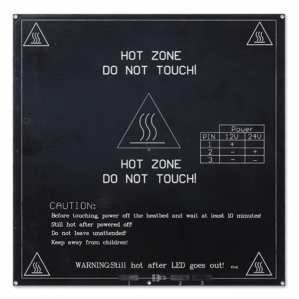 123-3D Aluminium PCB MK3 heated bed  DHB00016 - 1