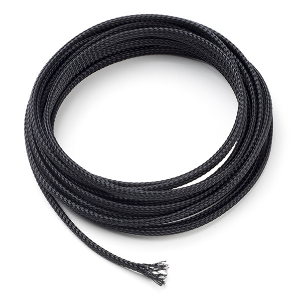 123-3D Braided black cord, 5m  DKA00027 - 1