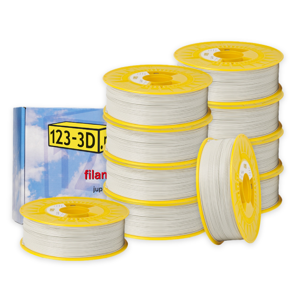 123-3D Filament 10-pack light grey 1.75mm PLA 1.1kg  DFE20338 - 1