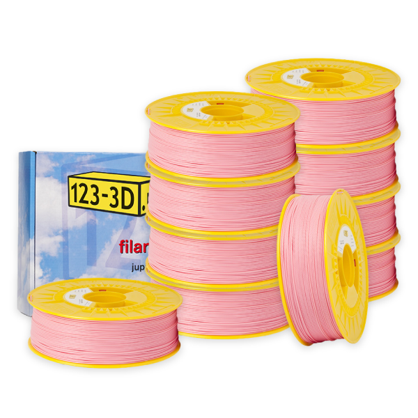 123-3D Filament 10-pack light pink 1.75mm PLA 1.1kg  DFE20339 - 1