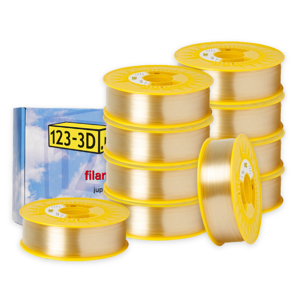 123-3D Filament 10-pack neutral 1.75mm PLA 1.1kg  DFE20330 - 1