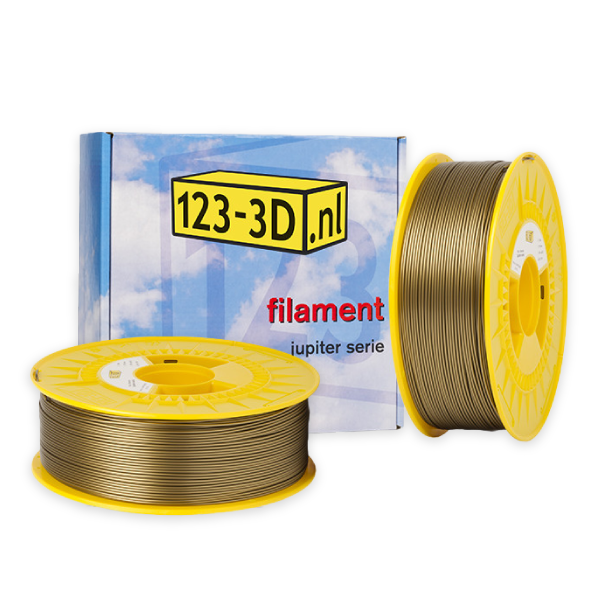 123-3D Filament 2-pack bronze 1.75mm PLA 1.1kg (Jupiter series)  DFE20298 - 1