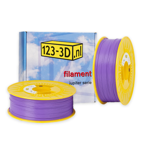 123-3D Filament 2-pack purple 1.75mm PLA 1.1kg (Jupiter series)  DFE20299 - 1