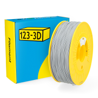 123-3D Filament ABS Grey 1.75mm 1kg  DHM00142