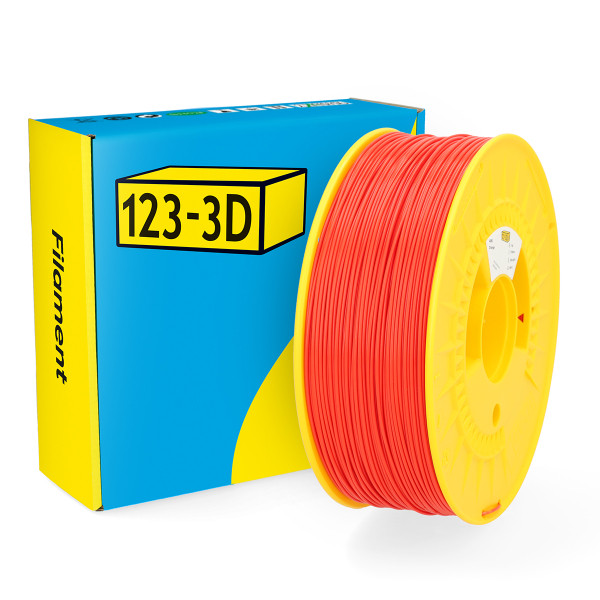 123-3D Filament ABS Orange 1.75 mm 1 kg  DHM00146 - 1