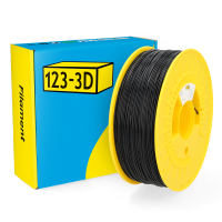 123-3D Filament ASA Black 1.75mm 1kg  DHM00152