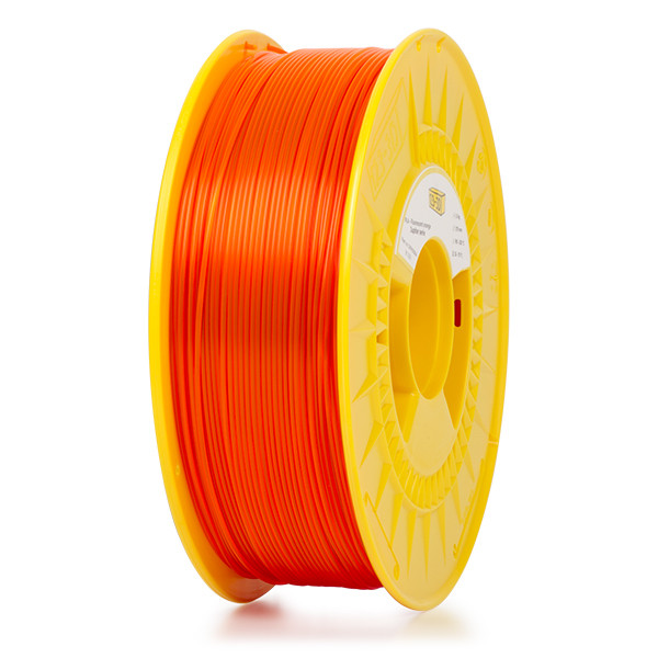 123-3D Filament Fluorescent Orange 1.75mm PLA 1.1kg (own-brand)  DFP01064 - 3