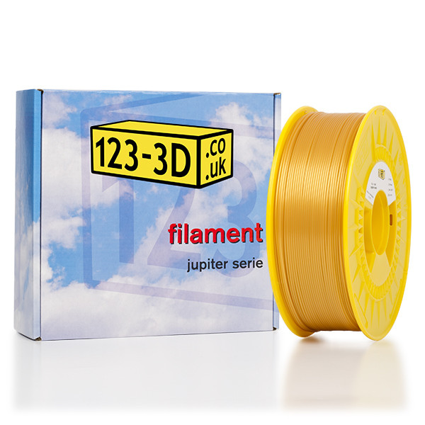 123-3D Filament Gold 1.75mm PLA 1.1kg  DFP01048 - 1