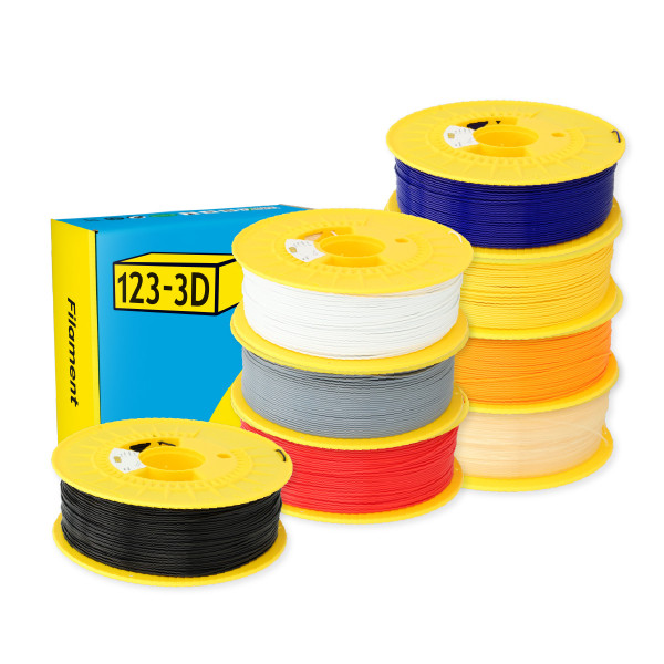 123-3D Filament PLA Bestsellers Bundle 8 kg  DHM10057 - 1