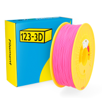 123-3D Filament PLA Bright Pink 1.75mm 1kg  DHM00019