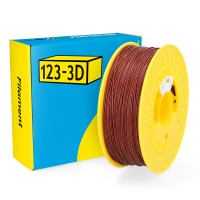 123-3D Filament PLA Glitter Red 1.75 mm 1 kg  DHM00061