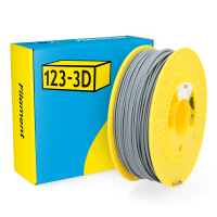 123-3D Filament PLA Gray 2.85mm 1kg  DHM00027