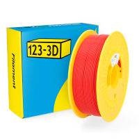 123-3D Filament PLA High Speed Red 1.75 mm 1 kg  DHM00041