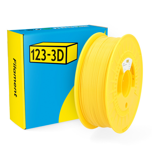 123-3D Filament PLA High Speed Yellow 1.75 mm 1 kg  DHM00043 - 1