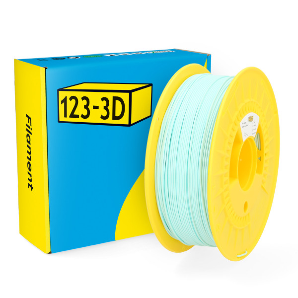 123-3D Filament PLA Pastel Ice Blue 1.75 mm 1 kg  DHM00056 - 1