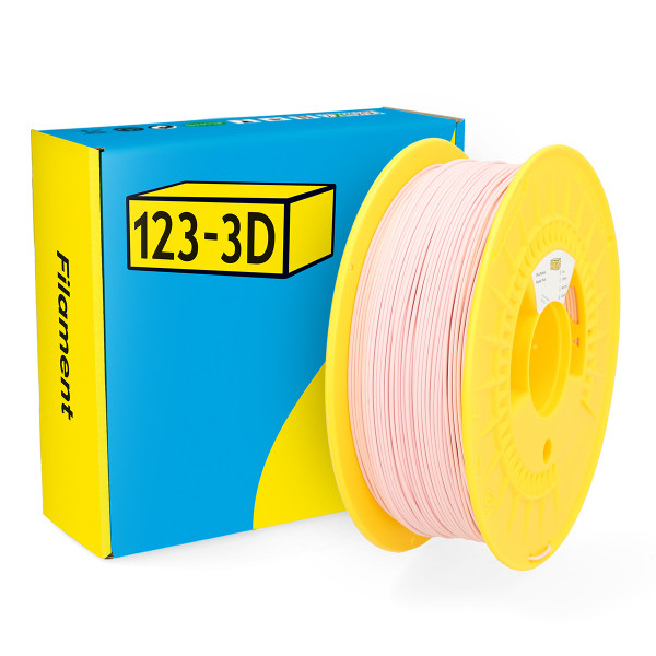 123-3D Filament PLA Pastel Light Pink 1.75mm 1kg  DHM00055 - 1