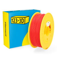 123-3D Filament PLA Red 1.75 mm 1 kg  DHM00004