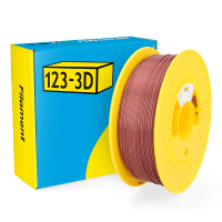 123-3D Filament PLA Silk Copper 1.75mm 1kg  DHM00073