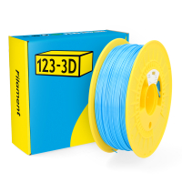 123-3D Filament PLA Silk Light Blue 1.75mm 1kg DHM00067 123-3D Filament PLA Silk Light Blue 1.75mm 1kg DHM00067