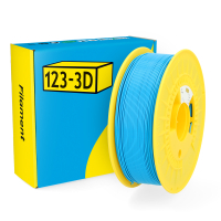 123-3D Filament PLA Sky Blue 1.75mm 1kg  DHM00013