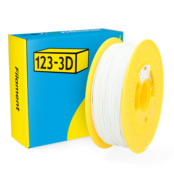 123-3D Filament PLA White 1.75 mm 1 kg  DHM00002 - 1