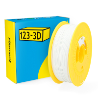 123-3D Filament PLA White 1.75 mm 1 kg  DHM00002