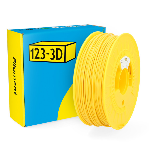 123-3D Filament PLA Yellow 2.85 mm 1 kg  DHM00030 - 1