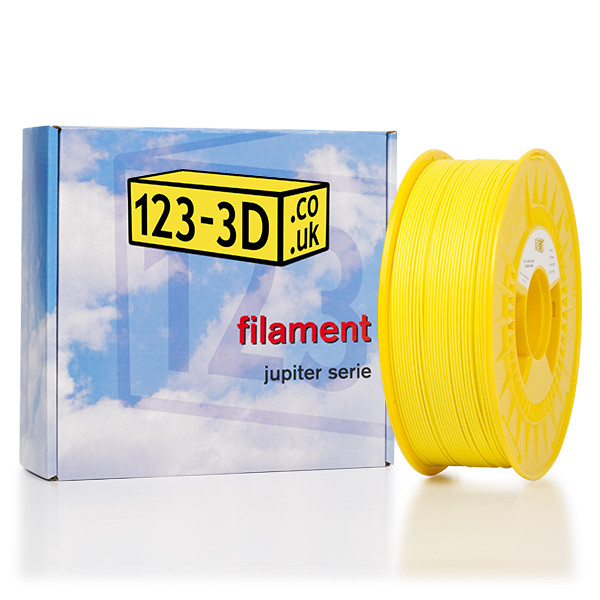 123-3D Filament Sulfur Yellow 1.75mm PLA 1.1kg  DFP01047 - 1