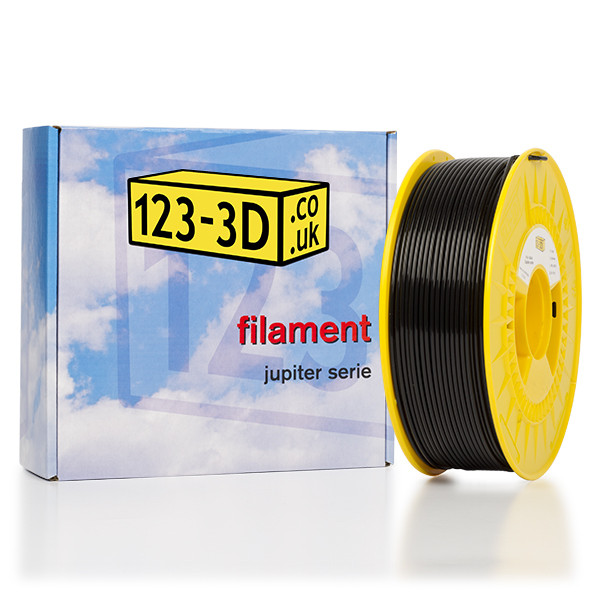 123-3D Filament black 2.85mm PLA 1.1kg (own-brand)  DFP01093 - 1