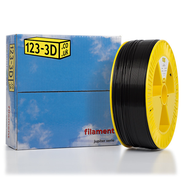 123-3D Filament black 2.85mm PLA 3kg (own-brand)  DFP01094 - 1