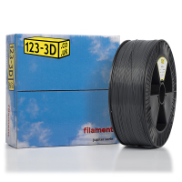 123-3D Filament grey 1.75mm PLA large 3 kg spool