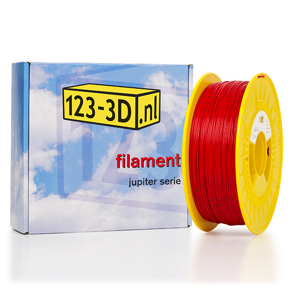 123-3D Filament red 1.75 mm PETG 1 kg (Jupiter series)  DFP01166 - 1