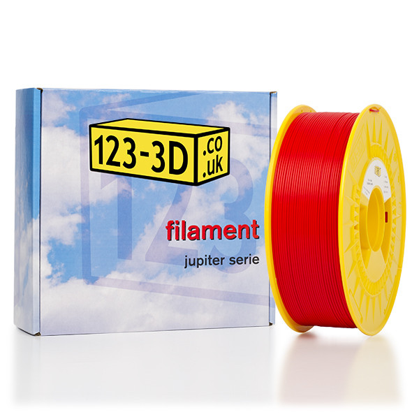 123-3D Filament red 1.75mm PLA 1.1kg  DFP01069 - 1