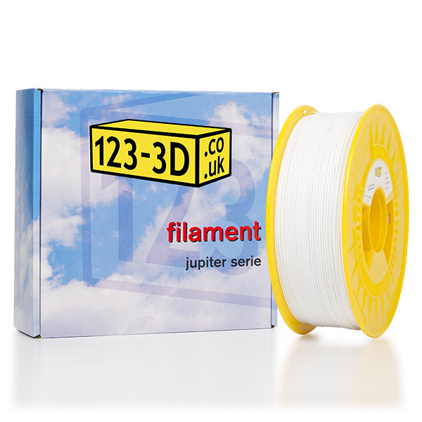 123-3D Filament snow white 1.75mm PLA 1.1kg  DFP01082 - 1