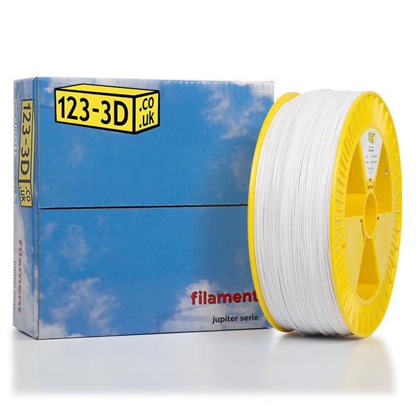 123-3D Filament white 1.75 mm PLA 3 kg  DFP01085 - 1