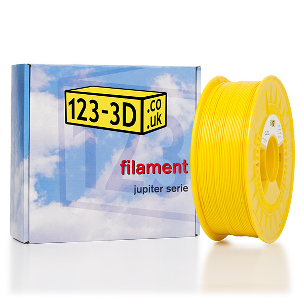 123-3D Filament yellow 1.75mm PLA 1.1kg  DFP01043 - 1