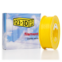 123-3D Filament yellow 1.75mm PLA 1.1kg  DFP01043