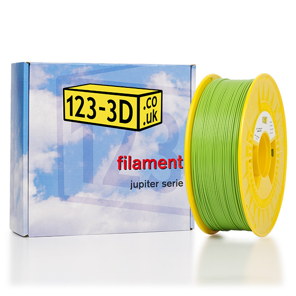 123-3D Filament yellow green 1.75mm PLA 1.1kg  DFP01045 - 1