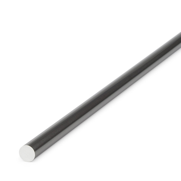 123-3D Hard anodized aluminium precision shaft, 8mm x 900 mm  DAR00850 - 1