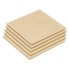 MDF plates 200mm x 200mm x 3mm, 5-pack (123-3D version)