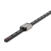 123-3D MGN12H black linear slider, 40cm  DFC00078