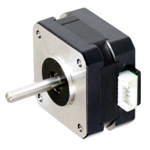 NEMA17 stepper motor 0.9 degrees per step, 27mm long, 1.33kg/cm DMO00040 NEMA17 stepper motor 0.9 degrees per step, 27mm long, 1.33kg/cm DMO00040 - 1