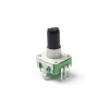 Rotary encoder with push button