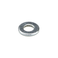 123-3D Zinc-plated M4 flat washer (100-pack)  DBM00029