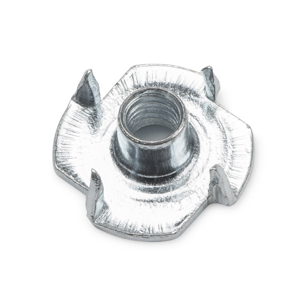 123-3D Zinc-plated M4 insert nut (10-pack)  DBM00161 - 1