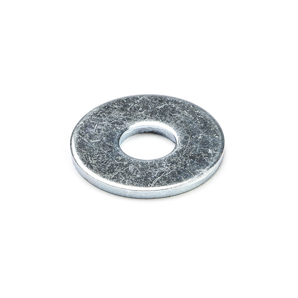 123-3D Zinc-plated M6 flat body washer, 18mm x 1.60mm (50-pack)  DBM00041 - 1