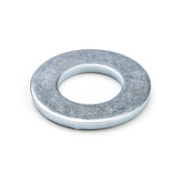 123-3D Zinc-plated M8 flat washer (50-pack)  DBM00030