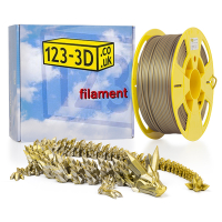 123-3D chameleon gold-silver PLA filament 2.85mm, 1kg  DFP11075