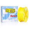 123-3D sulfur yellow PLA filament 2.85mm, 1kg