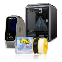 Creality3D Creality 3D K1C 3D printer + 2x 123-3D PLA 1.1 kg + Creality Filament Dryer  DKI00293